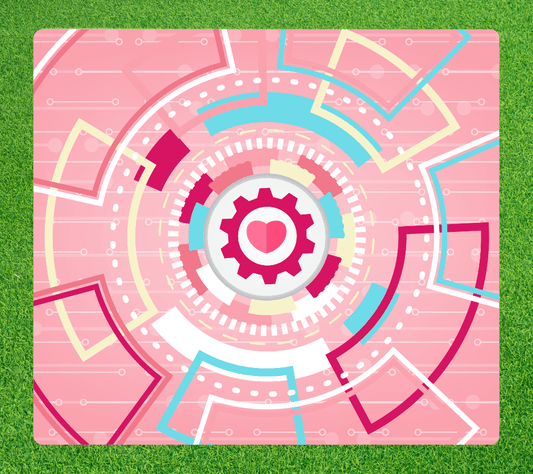 Drone Landing Pad - Pink Heart (2 Sizes)