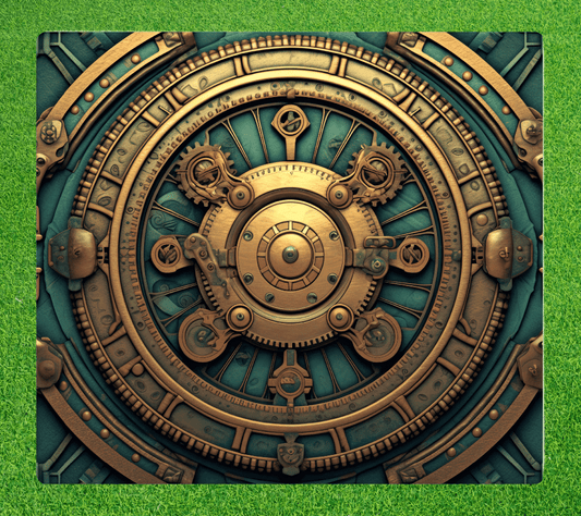 Drone Landing Pad - Steampunk Door (2 Sizes)